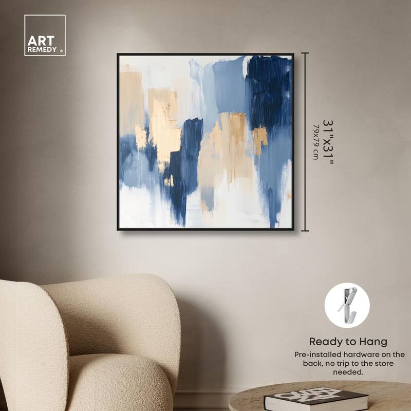 Soothing Hues I Canvas by Art Remedy