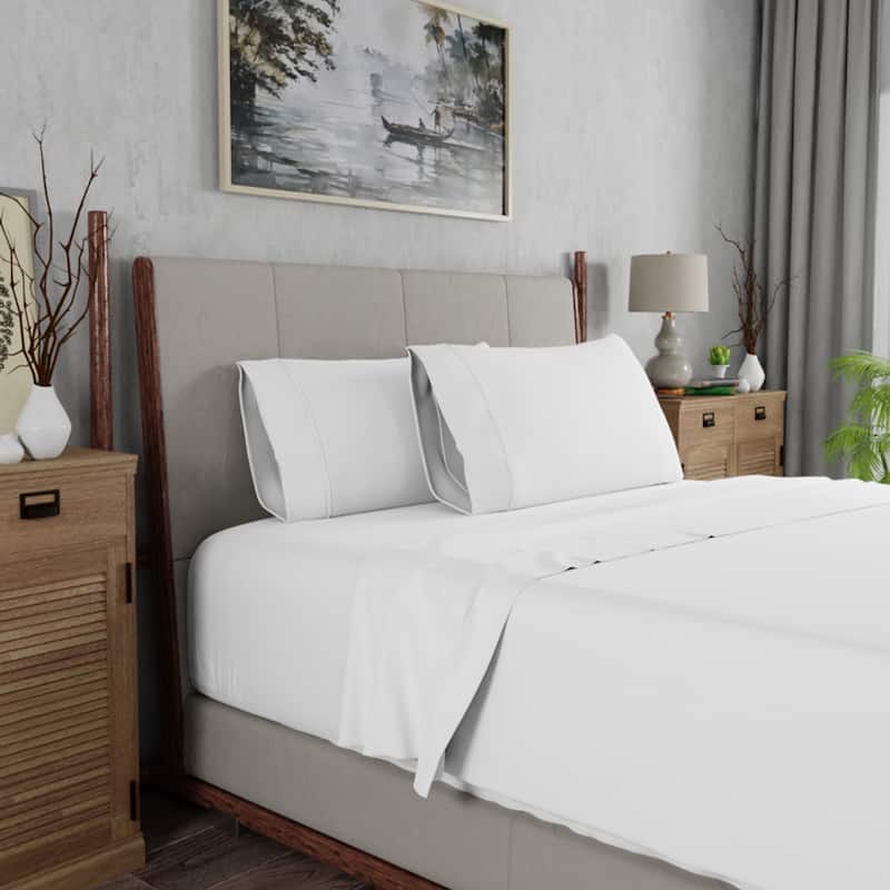 Color Sense Cotton 225TC Silky Wrinkle Resistant Sheet Set