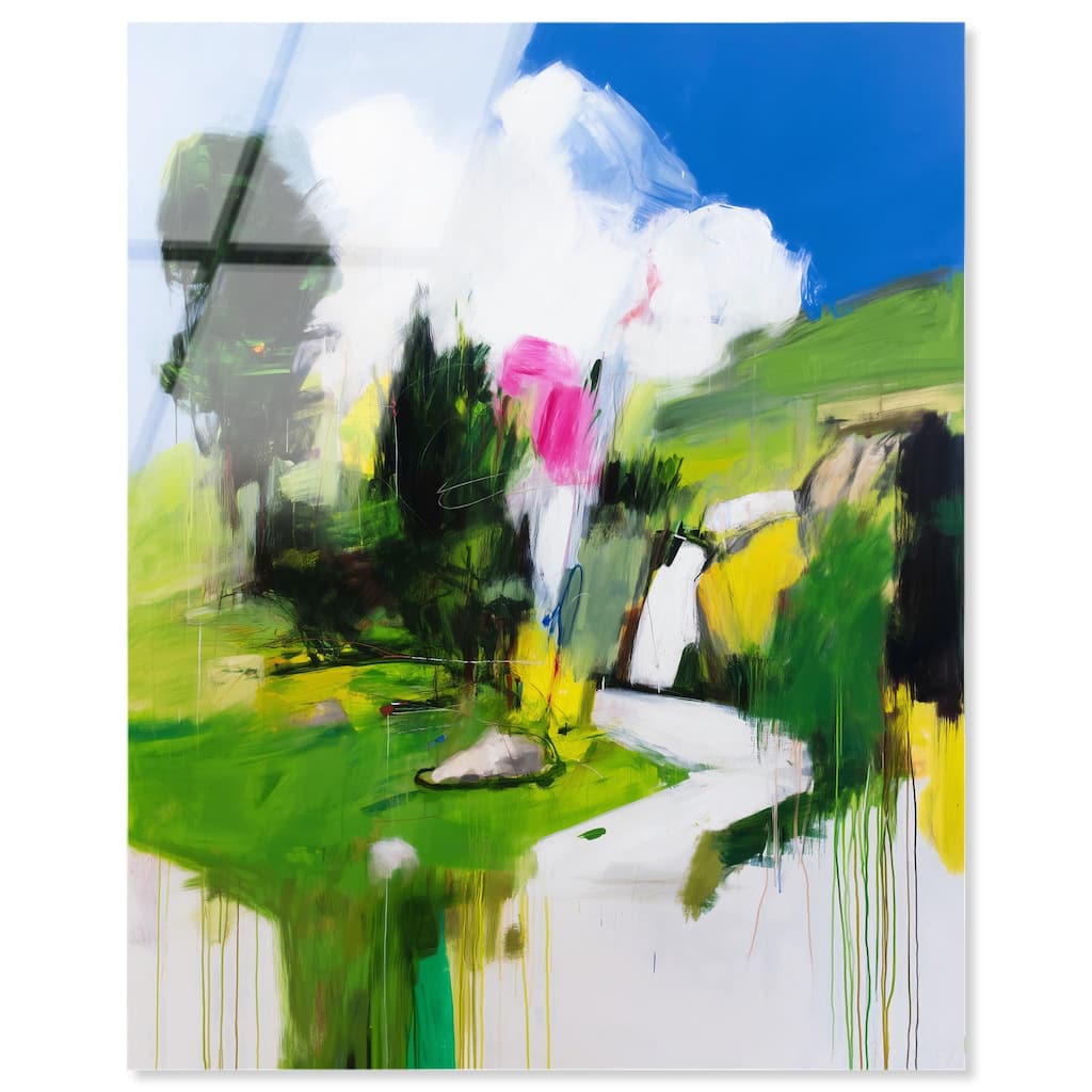 Swiss Fields Acrylic by Art Remedy, Ready to Hang