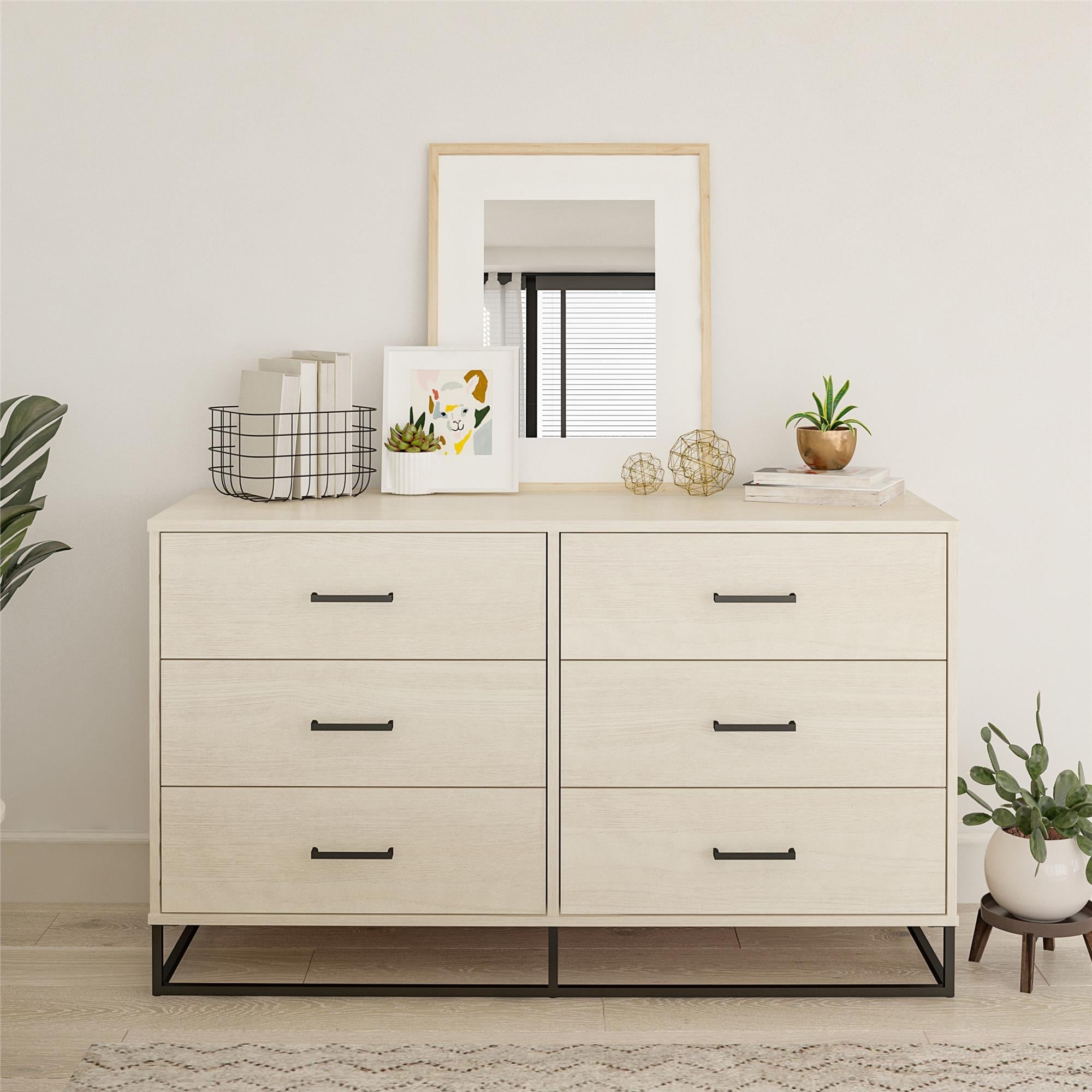 6 Drawer Dresser, Ivory Oak - Bed Bath & Beyond - 37180750 6 Drawer Dresser, Ivory Oak - Bed Bath & Beyond - 37180750