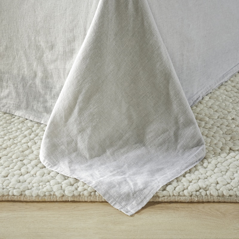 Superior Cotton Linen Garment Washed Deep Pocket Bed Sheet Set