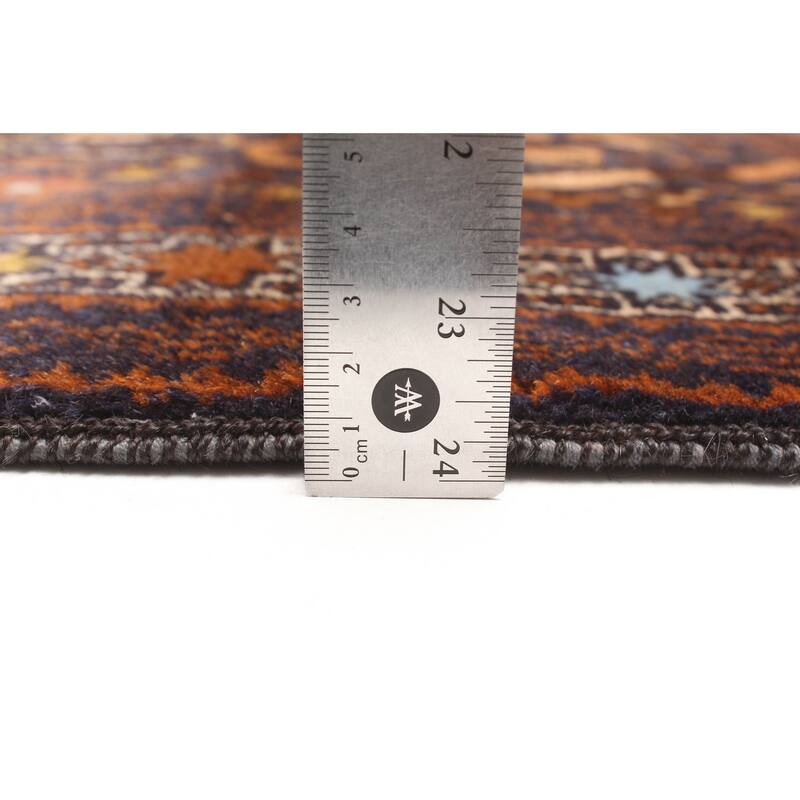 ECARPETGALLERY Hand-knotted Teimani Dark Navy Wool Rug - 3'0 x 5'3