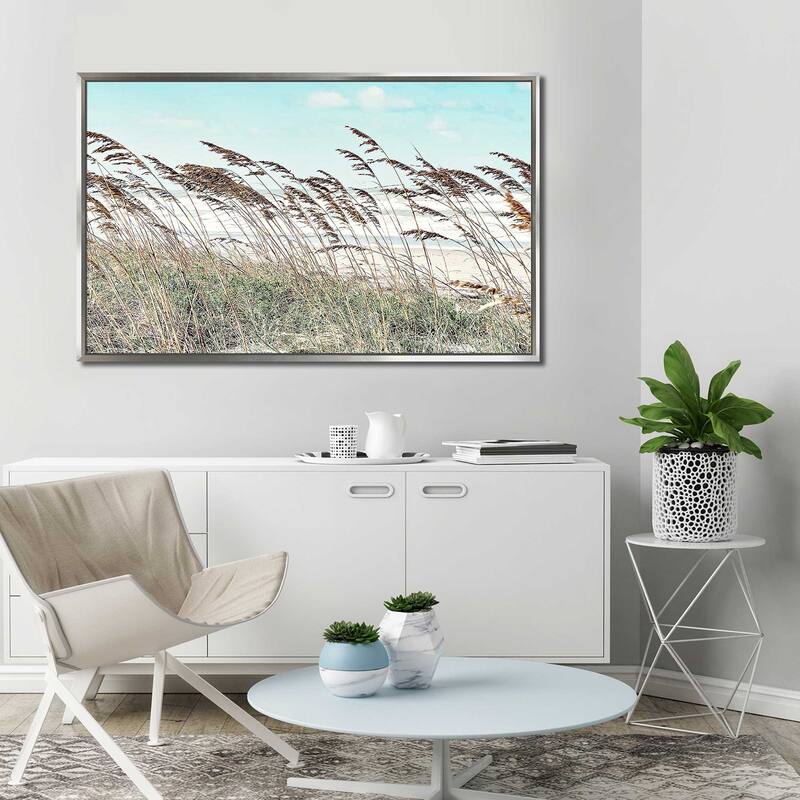 "Eastern Beach Grass II" Print on Floating Canvas