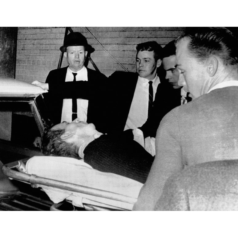 Dying Assassin Lee Harvey Oswald Is Placed In Ambulance After He Was Shot  By Jack Ruby History - Overstock - 24383947