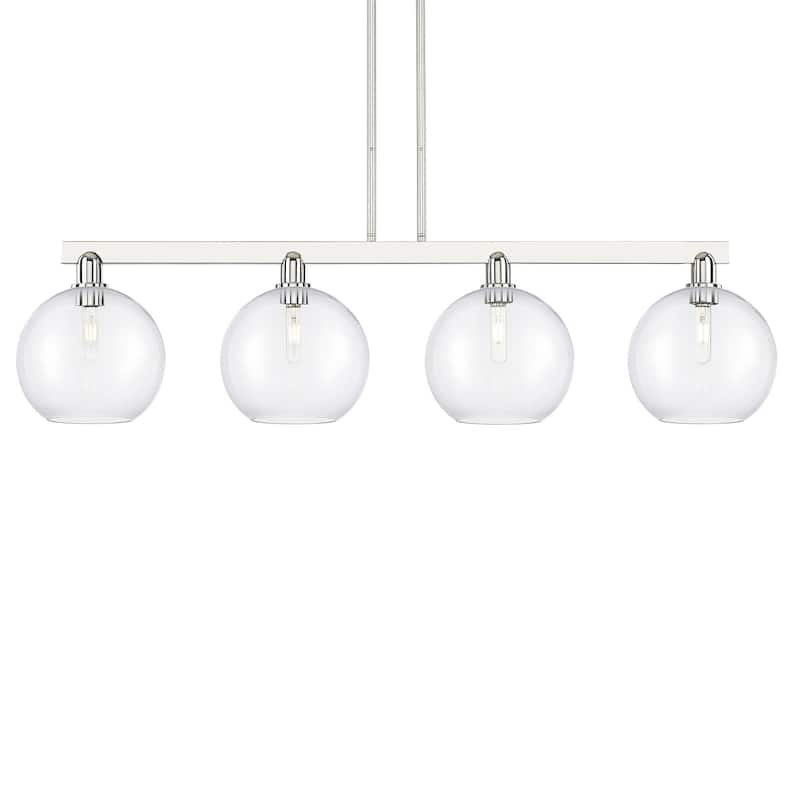 Innovations Lighting 716-4I-13-53 Athens Linear Athens 4 Light 53" - Polished Chrome / Clear
