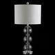 preview thumbnail 26 of 63, JONATHAN Y Ella 27" Glass Triple-Sphere LED Table Lamp, Mercury Silver/Chrome (Set of 2)