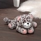 preview thumbnail 5 of 4, Lambs & Ivy Happy Jungle Plush Leopard Stuffed Animal Toy - Pink/Gray - Cleo