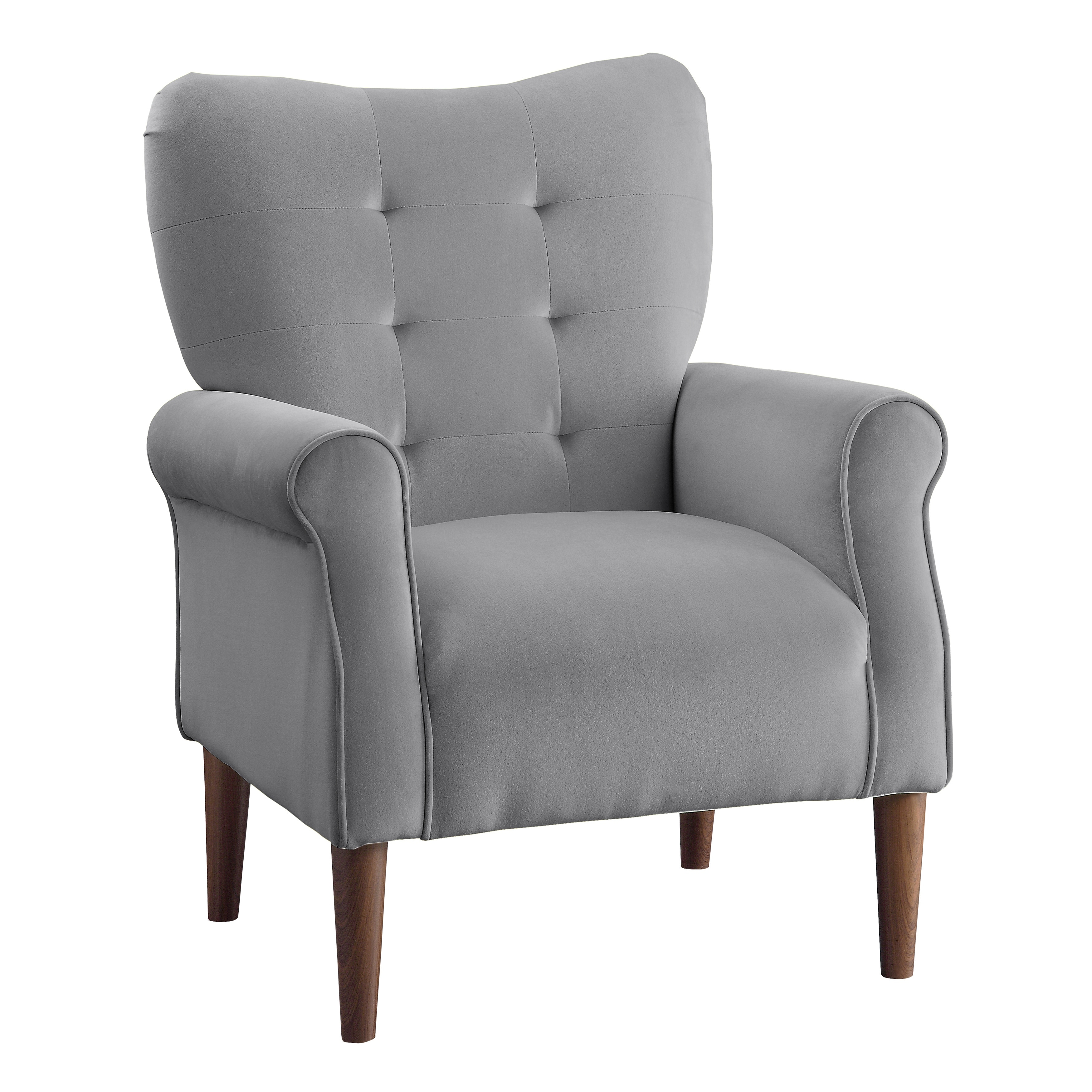 Brayden Light Brown Wood w/ Beige Fabric Seat Accent Chair - On Sale - Bed  Bath & Beyond - 33307783