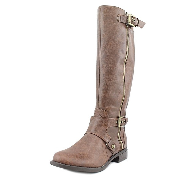 G by Guess Womens Hertle 2 Almond Toe Mid-Calf Fashion Boots
