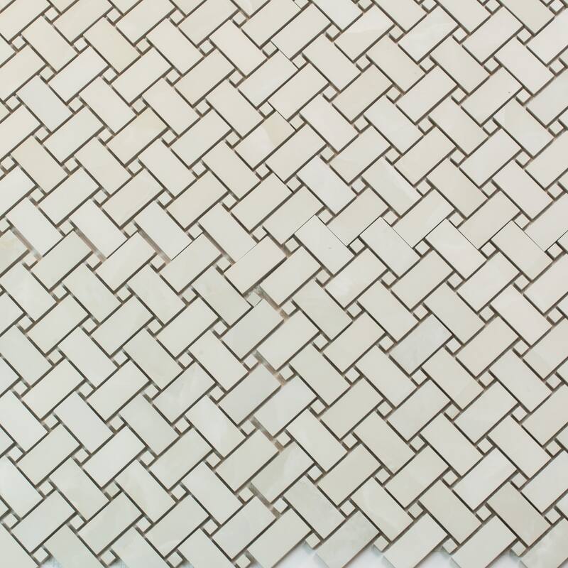 Apollo tile 12" x 12" Splendor Matte Alabaster White Porcelain Tile (4.84 sq ft/case) - 5 Pack