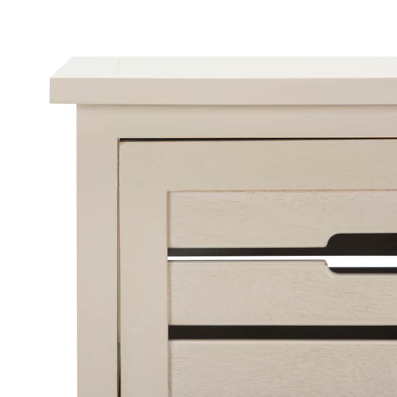 SAFAVIEH Cinda Black Storage 5-Drawer Cabinet - 16.5" x 12.6" x 46.5" - 17Wx13Dx47H