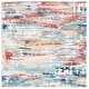 preview thumbnail 31 of 31, SAFAVIEH Skyler Coralee Modern Abstract Rug 6'7" Square - Beige/Burgundy - Square