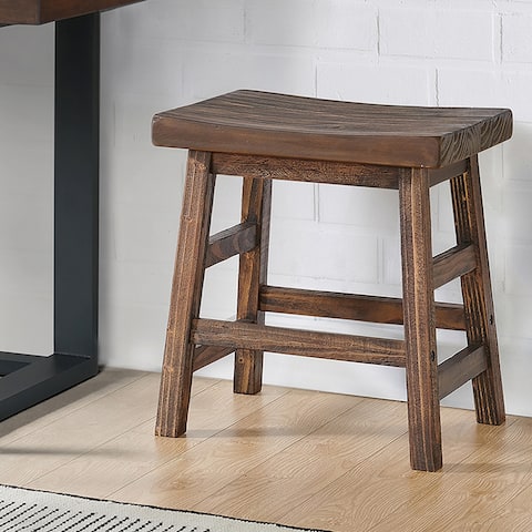 Carbon Loft Lawrence Reclaimed Wood Dining Stool