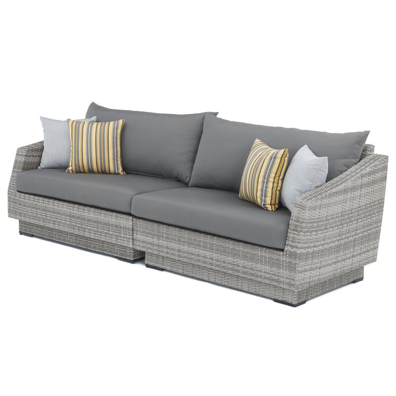 Cannes 6 Piece Sunbrella Outdoor Patio Sofa & Club Chair Set