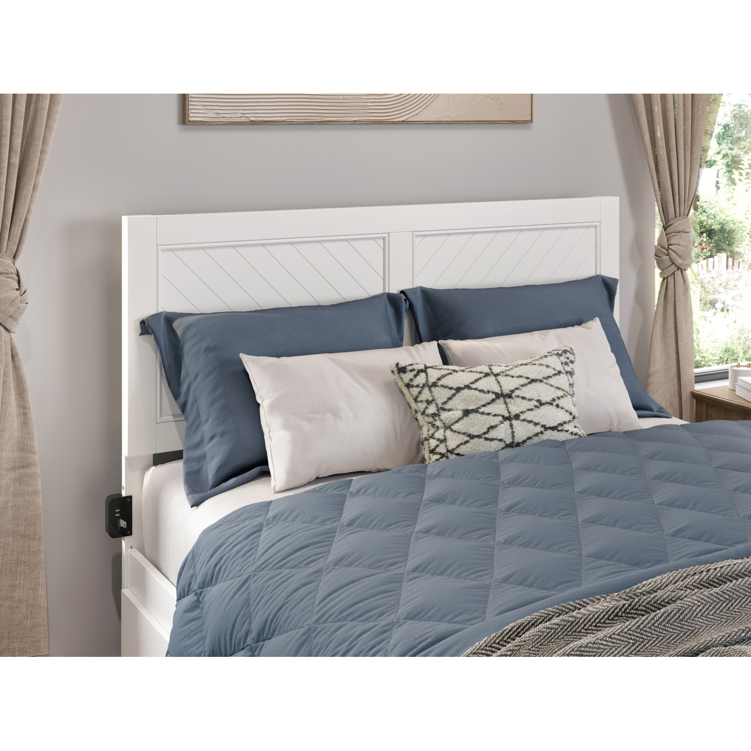 Farmhouse sales twin headboard