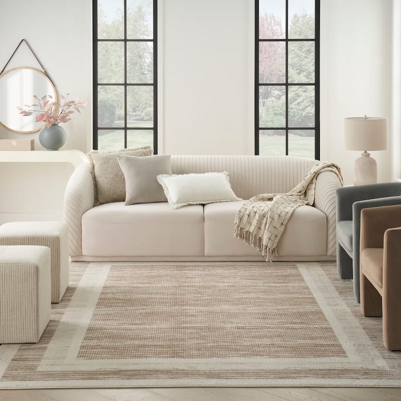 Nourison Serenity Home Indoor Geometric Area Rug