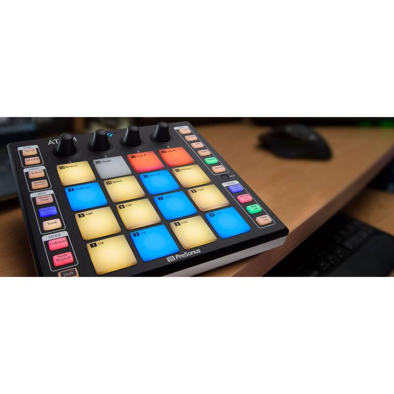 Focusrite Scarlett 2i2 4th-Gen USB-C bundle with mic, monitors, headphones & shield