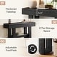 preview thumbnail 13 of 28, 41-Inch Farmhouse Console Table for Entryway, 2-Tier Narrow Sofa Table - 41.34" W x 11.81" D x 31.5" H