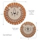 preview thumbnail 2 of 3, Lambs & Ivy Jungle Adventure 2-Piece Yarn/Felt Lion Wall Decor - 9 & 12.5 Inch
