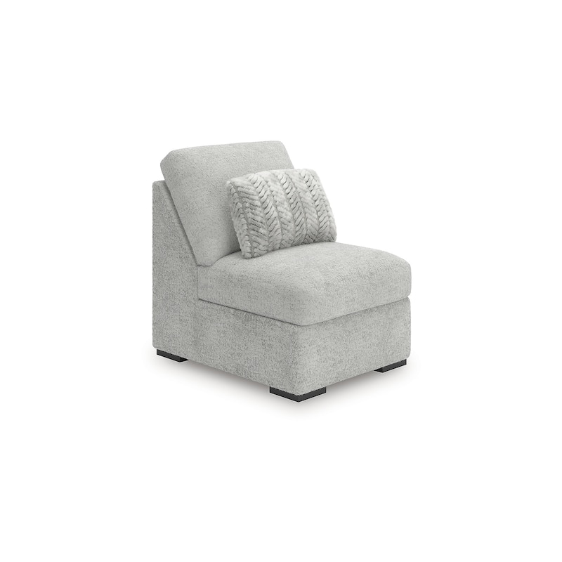 Signature Design by Ashley Snodoodle Gray 4-Piece Sectional with Chaise - 168" W x 67" D x 40" H