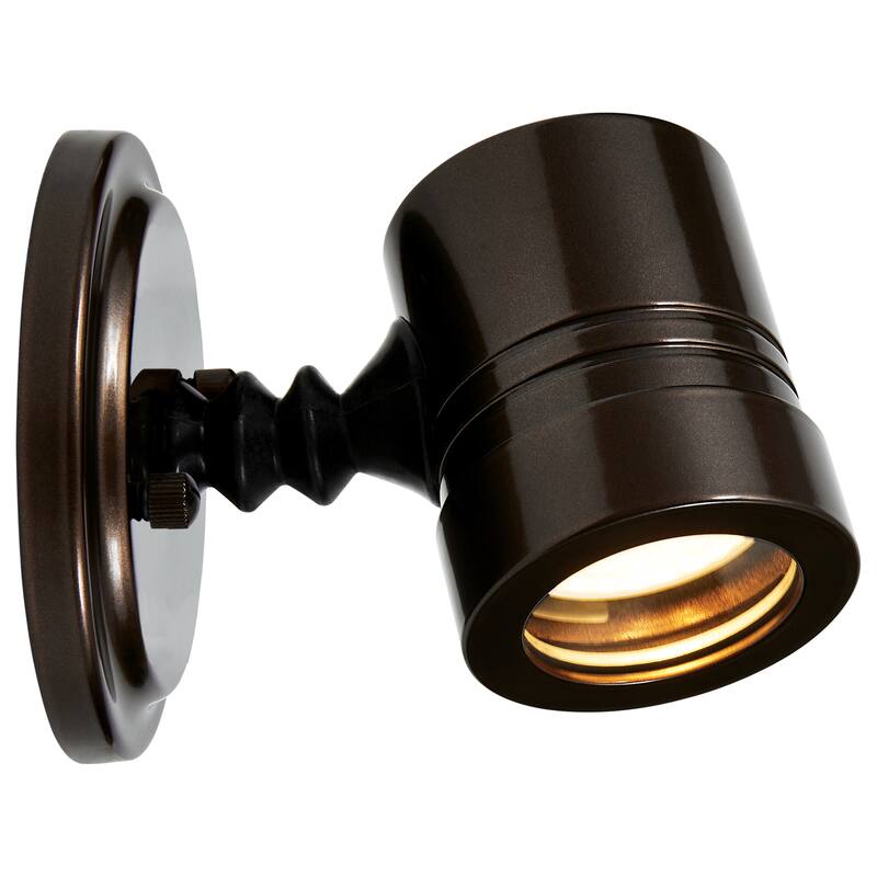 Access Lighting Myra Outdoor Adjustable Spotlight - Bronze Finish - Bulb Included