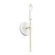 preview thumbnail 5 of 4, Breezeway 14.25'' High 1-Light Sconce - White Coral