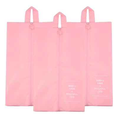 3Pcs Waterproof Shoes Bags Travel Storage Shoes Organizer with Zipper