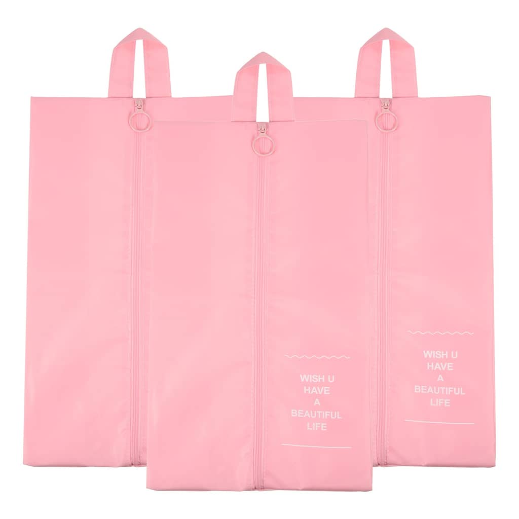 3Pcs Waterproof Shoes Bags Travel Storage Shoes Organizer with Zipper