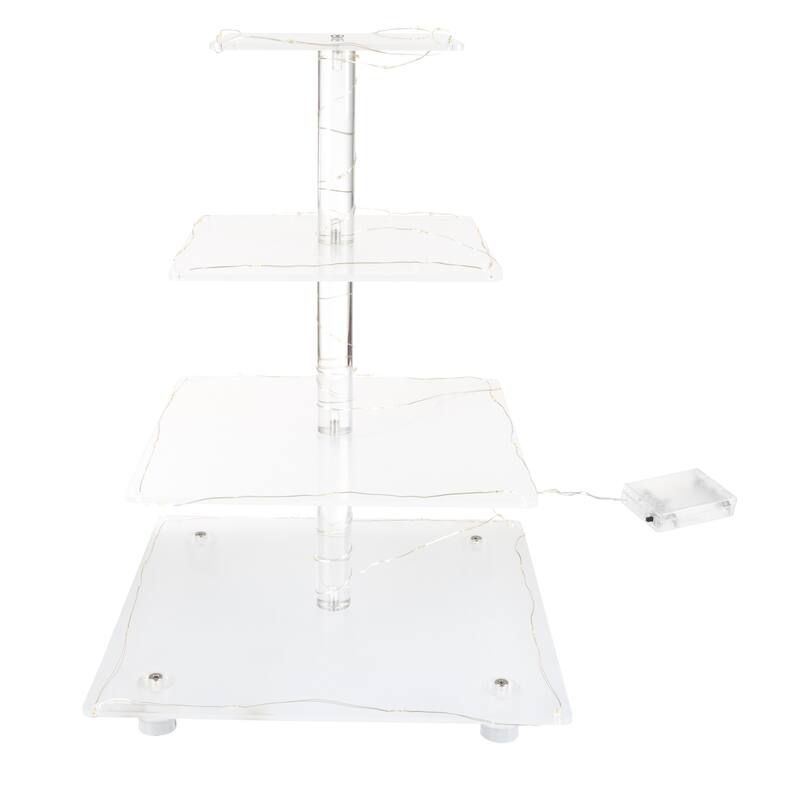 Great Northern Party Cupcake Stand with Lights - Multicolor