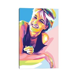 iCanvas "Princess Diana" by Dayat Banggai Canvas Print - Bed Bath ...
