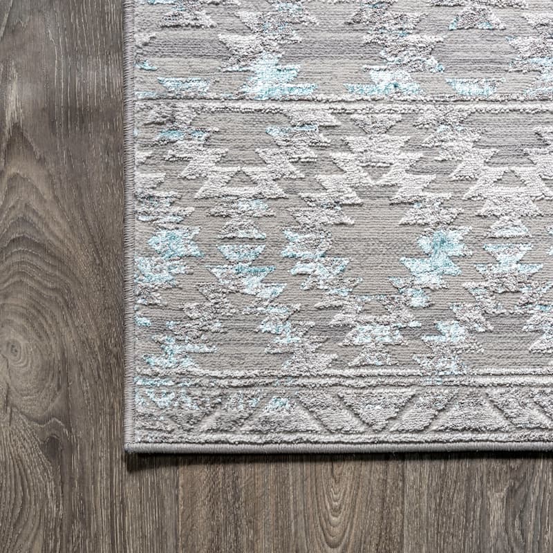 JONATHAN Y Ethan Faded Trellis Area Rug