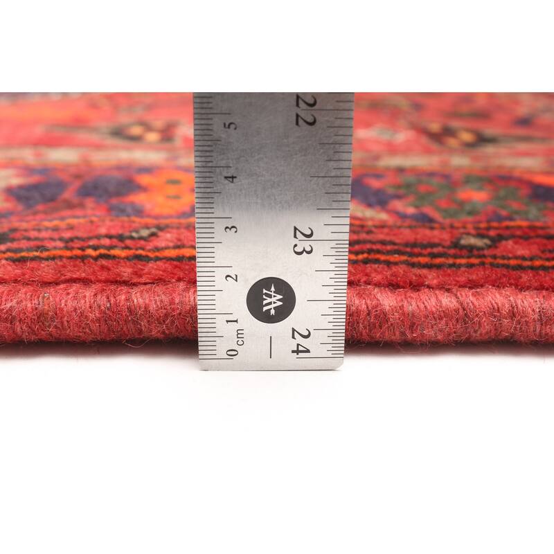 ECARPETGALLERY Hand-knotted Andelz Navy Wool Rug - 4'0 x 6'2