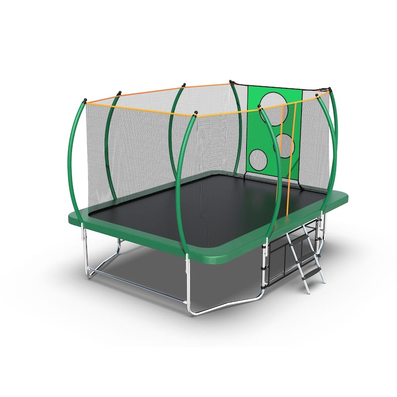 8*14FT TRAMPOLINE GREEN