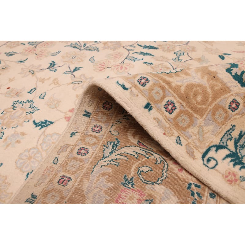 ECARPETGALLERY Hand-knotted Pako Persian 18 Of 20 Ivory Wool Rug - 6'1 x 9'4