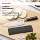 preview thumbnail 3 of 4, KitchenAid Gourmet Forged Chef Knife, 8-Inch, Black