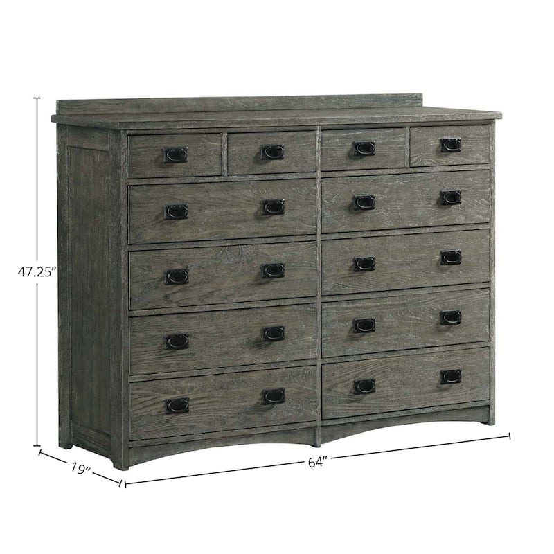 Oak Park 12 Drawer Dresser