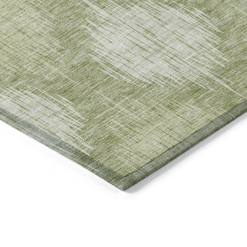 HomeRoots Ikat Transitional Rectangle Outdoor Rug