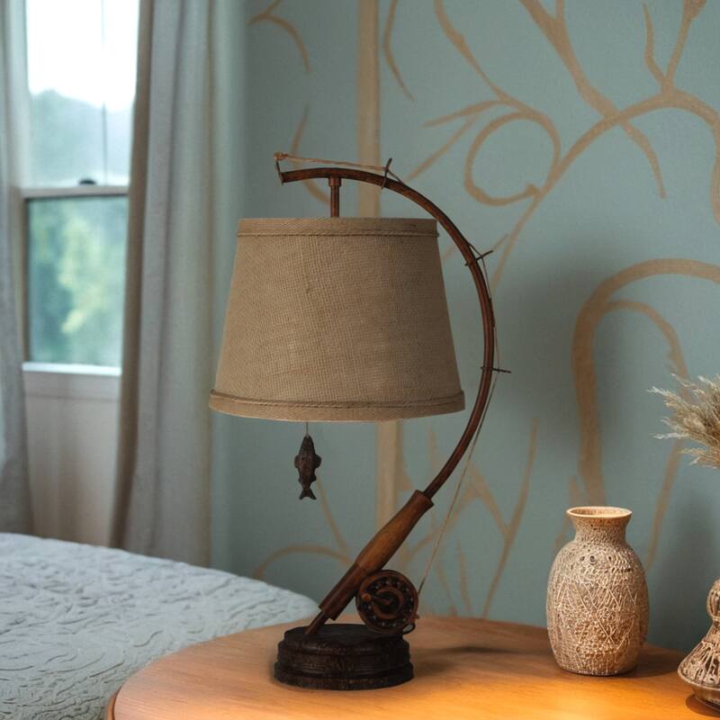 Polyresin Table Lamp (Set of 2)