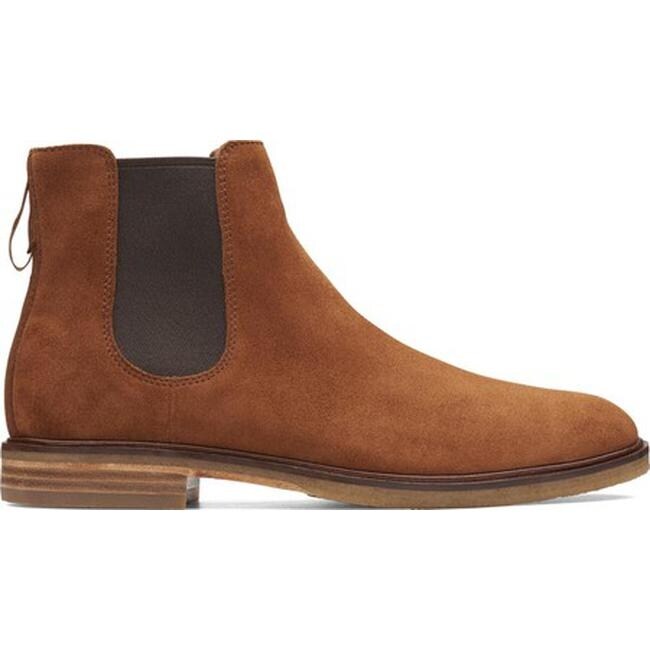 clarkdale gobi dark tan suede