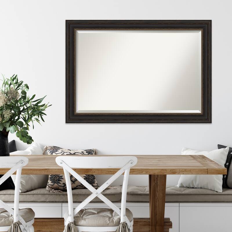 Beveled Wall Mirror - Accent Bronze Frame - Accent Bronze