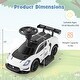 preview thumbnail 12 of 16, Gymax Electric Kids Ride on Push Car Maserati Licensed Foot to Floor