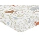 preview thumbnail 3 of 4, Sweet Jojo Designs Woodland Toile Collection Fitted Crib Sheet