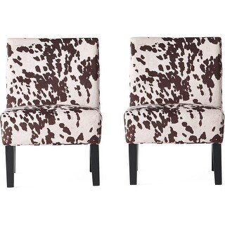 Cow Print Dining Chairnull