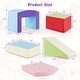 preview thumbnail 4 of 15, Multicolor PU Foam Climbing Blocks 6 Pieces, Safe, Versatile, Educational Playset for Kids, Tunnel - 16" x 12" x 10" (L x W x H)