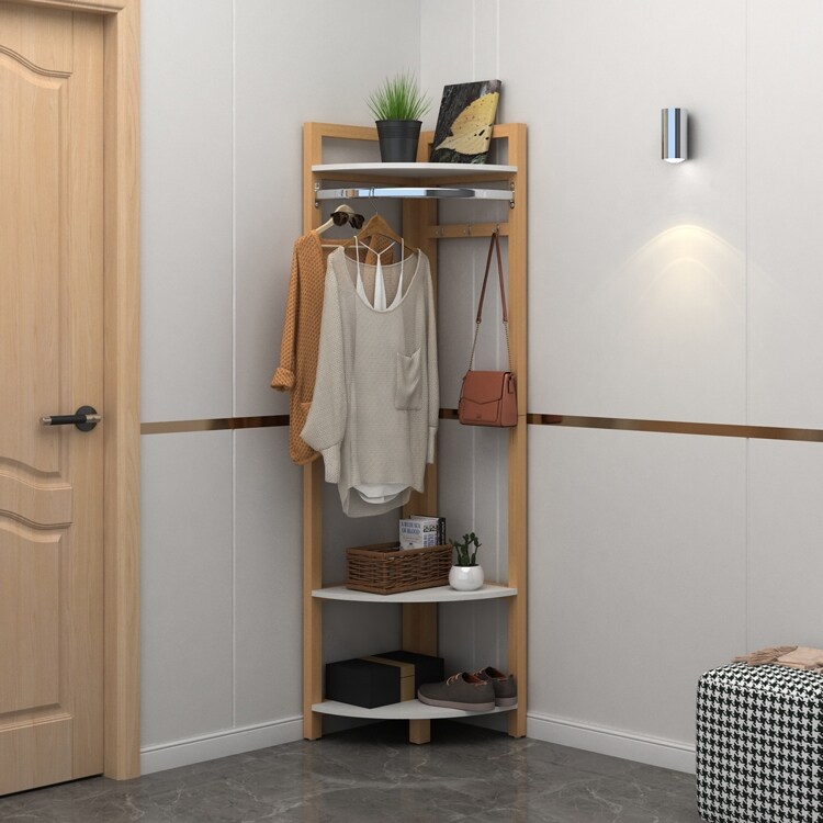 Corner hanging rack outlet