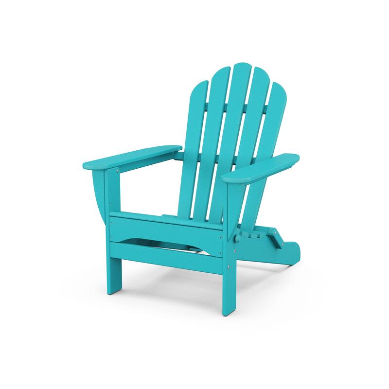 Trex Outdoor Furniture Monterey Bay Folding Adirondack Chair - Aruba
