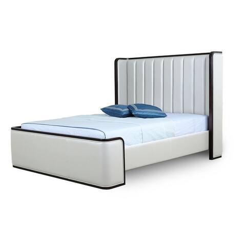 Manhattan Comfort Upholstered Modern Kingdom Full-Size Bed