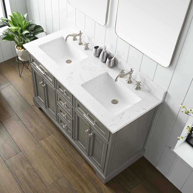 Sudio Design Thompson 54" Double Bathroom Vanity