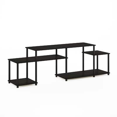 Furinno Turn-N-Tube Handel TV Stand for TV up to 55 Inch