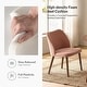 preview thumbnail 47 of 64, HULALA HOME Melisa Solid Wood Dining Chair Set of 4